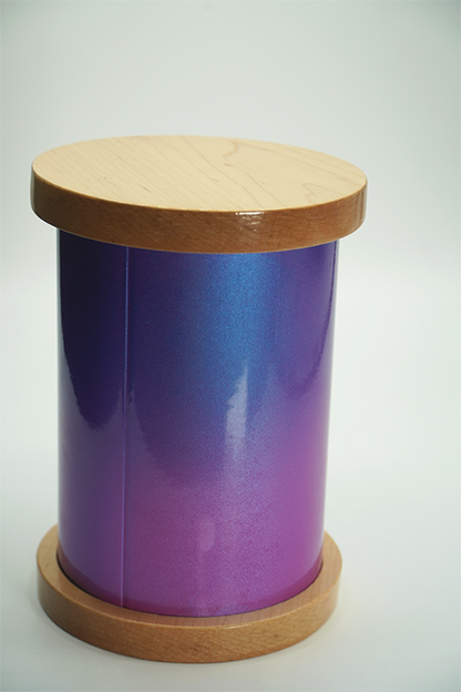 Blue & Purple Ombre Urn