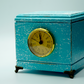 Blue Saltwash Clock Urn