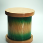 Green and Yellow Ombre Urn