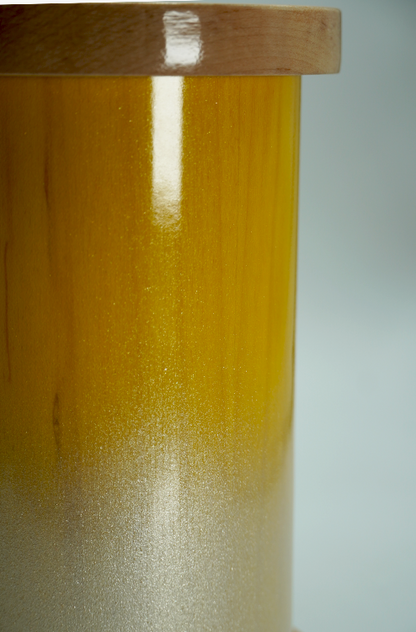 Lemon Drop Yellow Ombre Urn