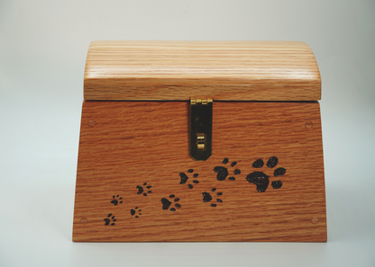 Paw Print Treasure Chest